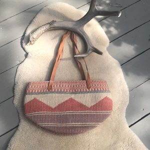 NWT woven boho bag